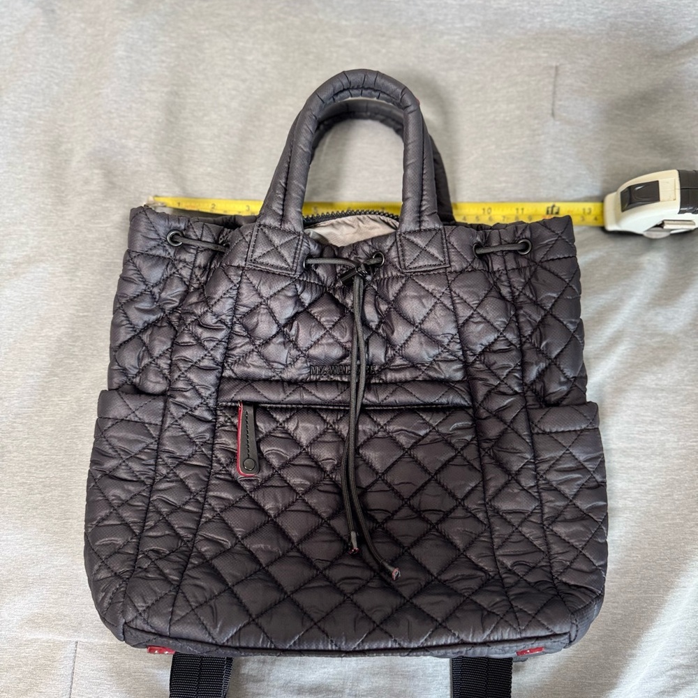 MZ Wallace Small Metro convertible backpack tote.